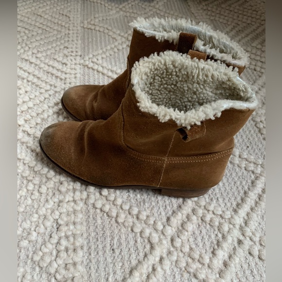 Madewell Otis Boot in Shearling - Picture 2 of 6